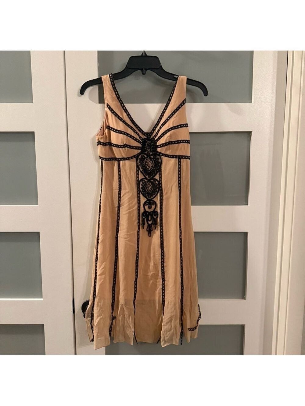 SUE WONG Nocturne silk dress. Size 2
